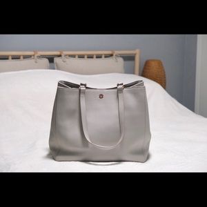 Dagne Dover Large Allyn Tote bone leather